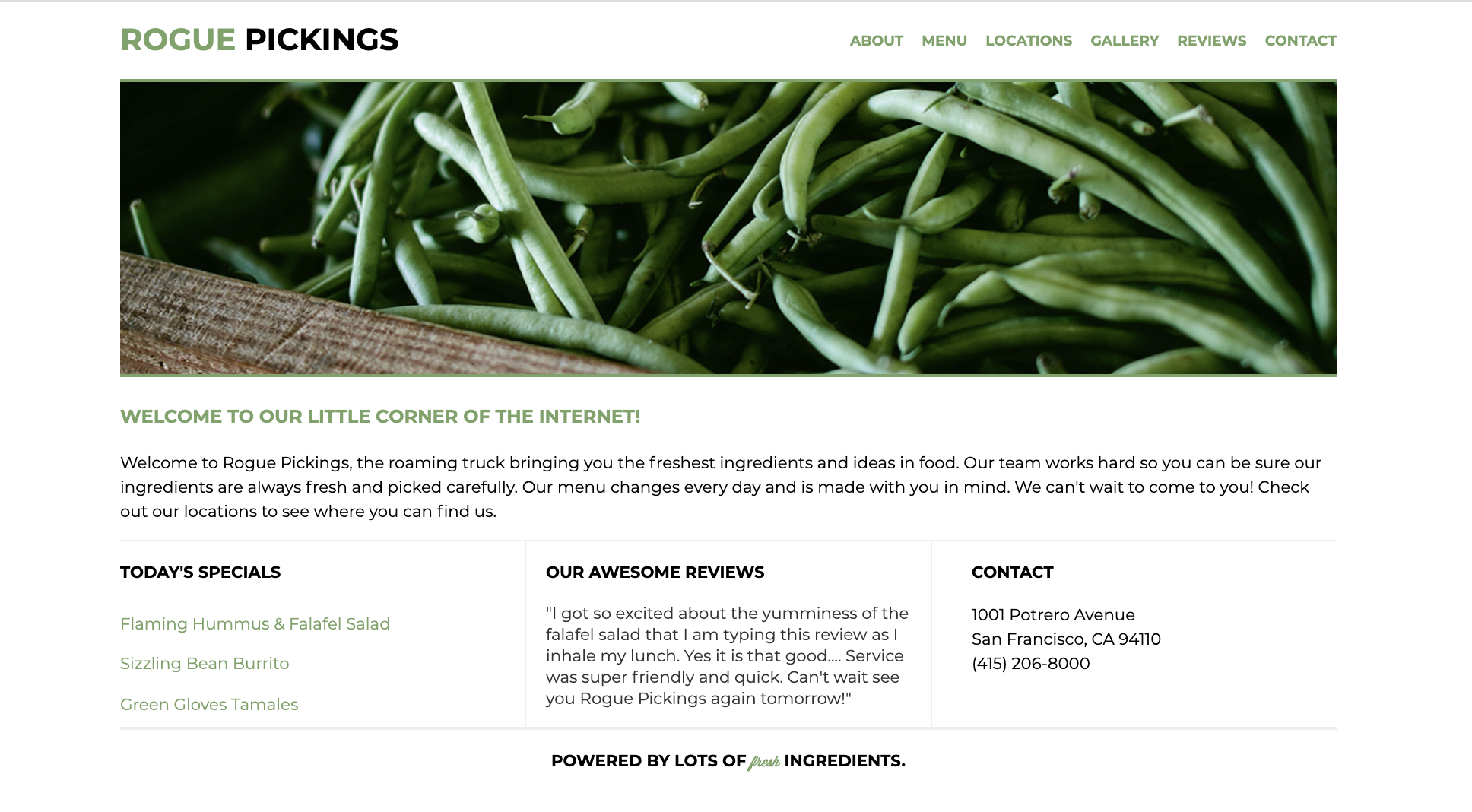 rogue pickings
